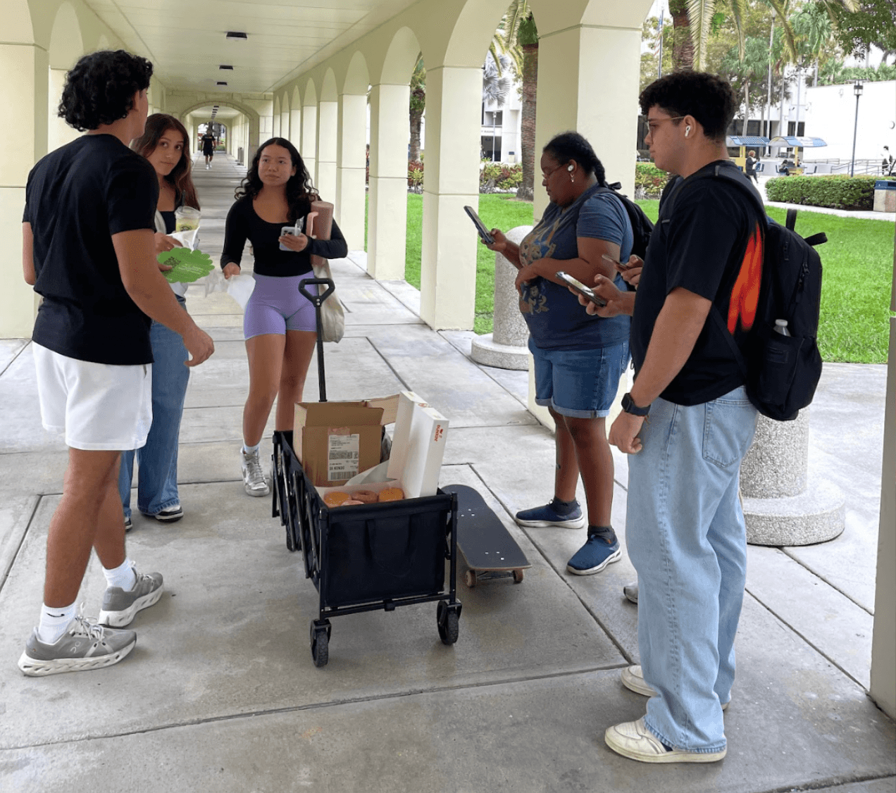 Campus field marketing